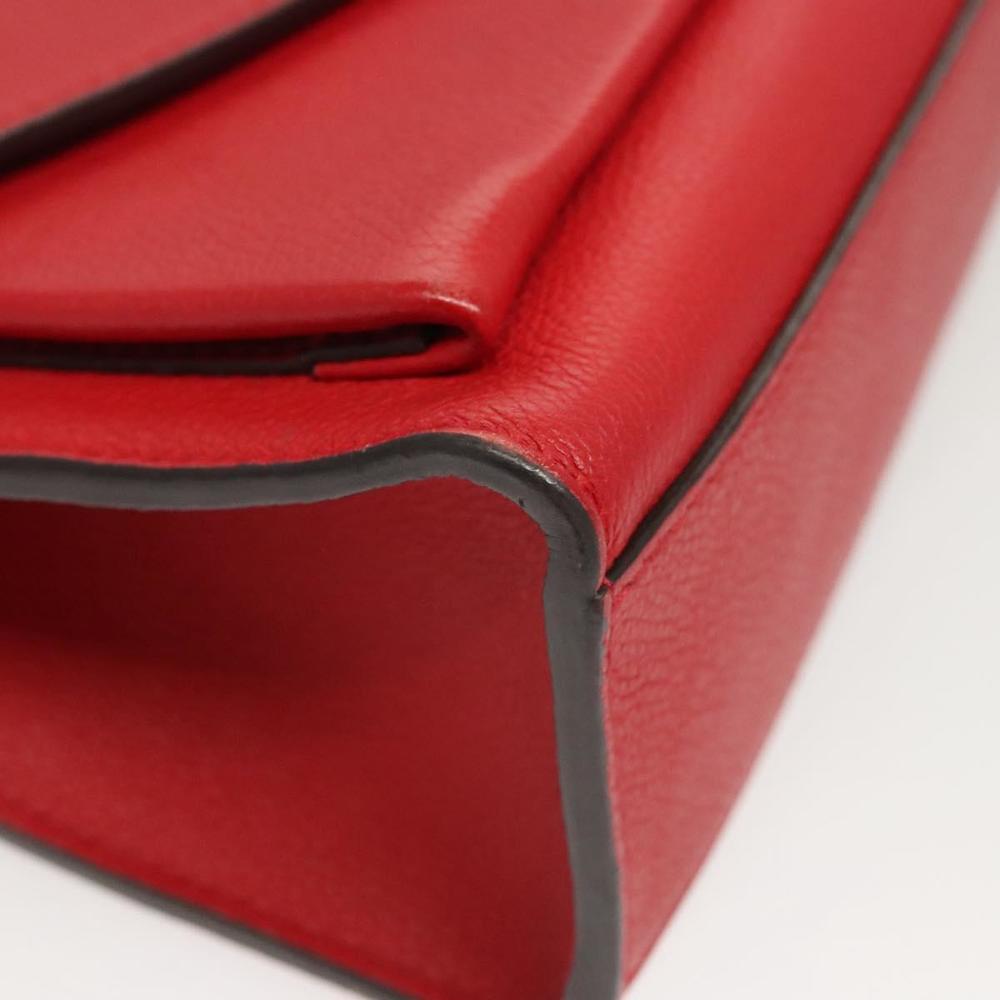 LOUIS VUITTON My Lock Me BB Shoulder Bag Calf leather Red M51419 LV Auth ar13614 - Picture 14 of 16